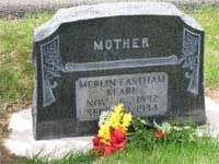 Merlin Eastham's Grave in Northern Utah