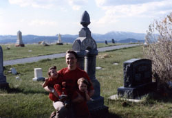 Merlin Eastham's Grave in Utah